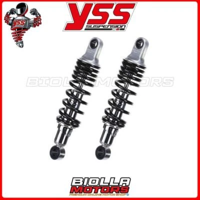 PAIR REAR SHOCK ABSORBERS YSS YAMAHA XV 1100 VIRAGO 1997 RD222-270P-02 20 - Image 1 of 4