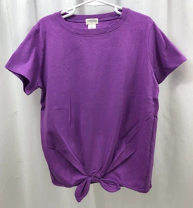 Girl's J Crew Crew Cuts Tie Front T Shirt Size 10 NWT - Picture 1 of 2