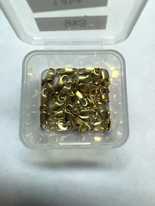 14 Karat Gelbgold 9 mm x 3 mm Karabinerverschluss ~ 0,40 Gramm - Bild 1 von 1