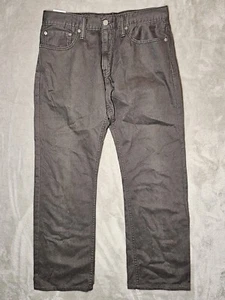 Levis Vintage Men's 514 Black Jeans 32x30 5 Pocket - Picture 1 of 12
