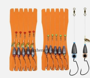 5pcs/lot Texas Rig Set For Bass Fishing Carolina Rig Kit Fishing Tackle - Picture 1 of 26
