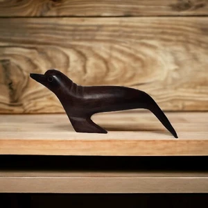 Ironwood Sea Lion Figurine Sculpture Animal Pacific Ocean Aquatic Mammal 11" - Picture 1 of 8