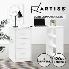 Artiss Computer Desk With Drawers Office Home Workstation PC Laptop Study Table