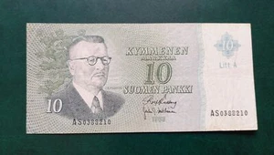 FINLAND 10 Markkaa 1963 - Picture 1 of 2