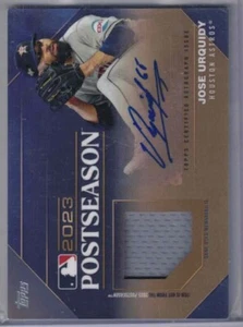 Topps Stadium Club 2020 - Autógrafos José Urquidy #AJU (AU, RC) - Imagen 1 de 2