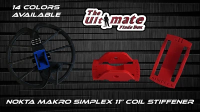 Nokta Makro Simplex 11" Coil Ear Stiffener 100% Infilled