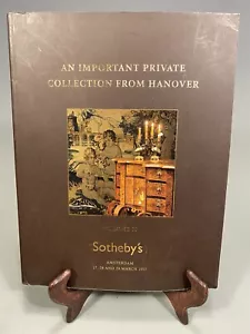 Sotheby's Amsterdam Collection from Hanover March 2007 Auction Catalog - Foto 1 di 2