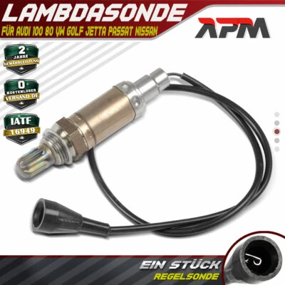 Sonda lambda sonda di regolazione prima catalizzatore per VW Golf Passat Jetta 2 Audi 80 90 100 1.6 1.8 - Immagine 1 di 4