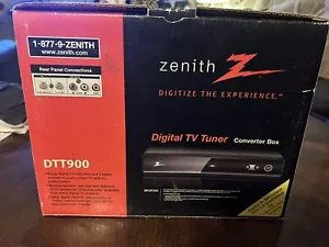 Zenith DTT900 Scatola convertitore sintonizzatore TV digitale con telecomando wireless - nuova scatola aperta - Foto 1 di 6
