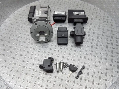 BMW R1200 R1200RT 2016 14-18 Juego de bloqueo Módulo de control ECU Interruptor de encendido Lote de llaves Foto 1 de 4