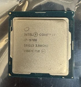 Intel Core i7-9700 Processor CPU (3.0 GHz, 8 Cores, LGA 1151) - SRG13 Intel - Picture 1 of 1