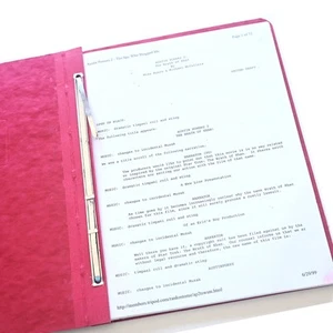AUSTIN POWERS: The Spy Who Shagged Me Wrath of Khan Movie Script Mike Myers 1999 - Picture 1 of 7