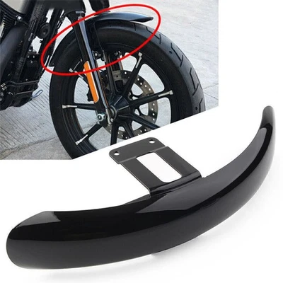 Front Fender Mudguard Splash Guard Cover Fit Harley-Davidson Sportster 883 1200 Foto 1 de 4
