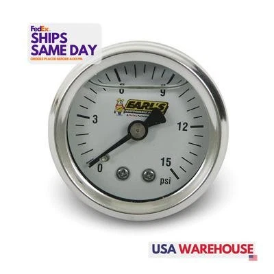 Earls 100189ERL, un medidor de presión de combustible mercado de accesorios alto rendimiento carreras par Foto 1 de 4