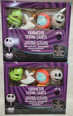 Disney The Nightmare Before Christmas Musical Character String Lights 2 Packs - Image 1 of 2