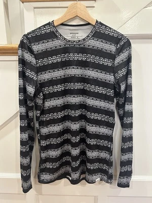 Camiseta Patagonia Capilene 1 Seda Peso Cuello Redondo Manga Larga Mujer’s Mediana Foto 1 de 3