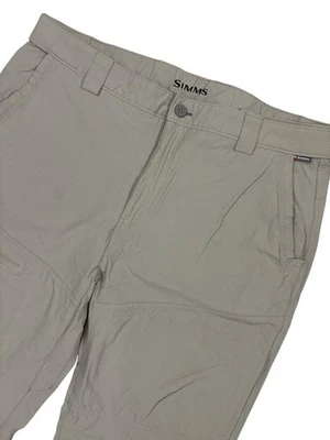 SIMMS PANTALONES DE PESCA PARA HOMBRE XL BEIGE LIGERO PLZ LEER Foto 1 de 4