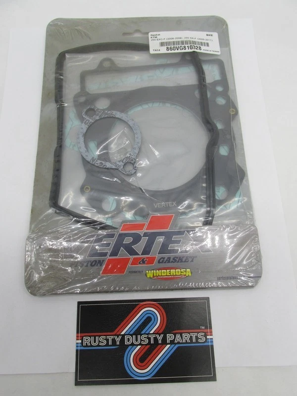 Kit de juntas Vertex KTM 06-09 250 EXC-F 05-11 250 SX-F 860VG810328 Foto 1 de 4