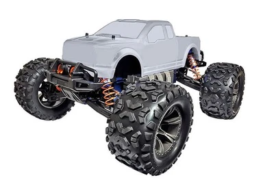 Hobao 1:8 Hyper Electric Monster Truck X Rolling Chassis - Image 1 of 4