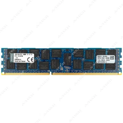 Kingston 16GB DDR3-1866 PC3-14900 2Rx4 ECC RDIMM Server Memory RAM KTH-PL318/16G - Image 1 of 2