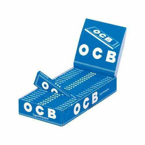 OCB (Blau) Drehpapier Blättchen Zigarettenpapier - 25 X 50