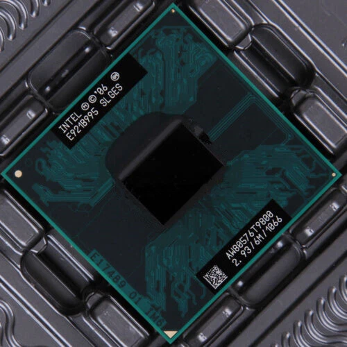 Intel Core 2 Duo T9800 CPU Dual-Core 2.93GHz 6M 1066 Socket P SLGES Processor - Image 1 of 4