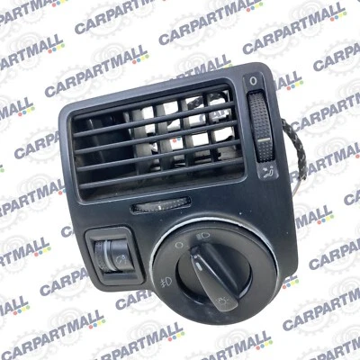 99-05 Volkswagen Jetta Dimmer Headlight Control Switch w/ Air Vent 1J1819703D Foto 1 de 4