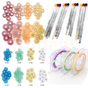 Dental Composite Finishing Polishing Discs / Single Side Saw Polishing Strips - Picture 1 of 39