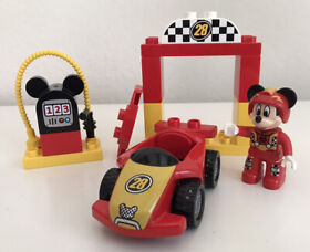 LEGO 10843 Duplo Disney Mickey Mouse & The Roadster Racers Car -USED / COMPLETE