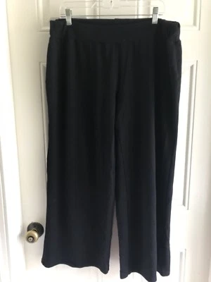 Pantalones negros informales Marisa Christina para mujer 2x Foto 1 de 3