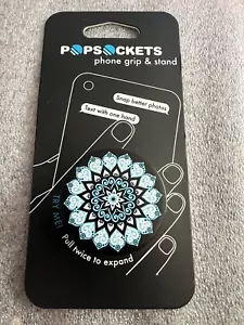 New Original Mandala Sky Black PopSockets PopGrip Universal Phone Grip Stand - Picture 1 of 5