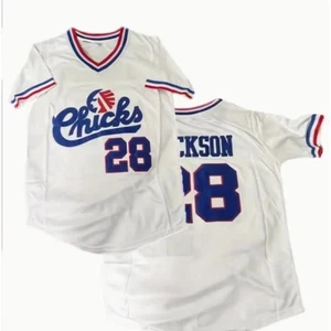 Throwback Bo Jackson #28 Memphis Baseball Jersey Sewn Mens Custom Size S-XXL MLB - Picture 1 of 3