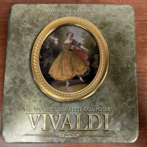 Vivaldi Collector's Edition - 4 CD's in a Decorative Tin Box with 12 pg.Biog. E - Picture 1 of 5