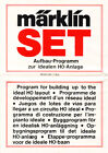 MÄRKLIN SET brochure, construction program for the ideal H0 system antique - (1178)!