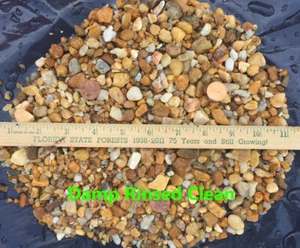 15 lbs fish tank rock pebbles and small river stones - Picture 1 of 3