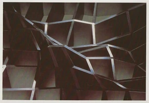 Postcard Atsushi Kitagawara "Veldi" Shelf, Regal 1988 Japan Design MINT Unused - Picture 1 of 1