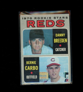 1970  Topps Danny Breeden / Bernie Carbo RC #36 Cincinnati Reds