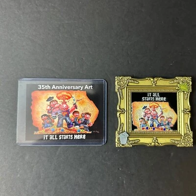 Goonies X Garbage Pail Kids Joe Simko Artwork Piece 6/35 - Image 1 of 2