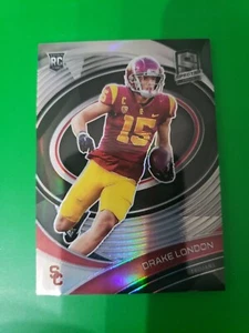 Drake London 2022 Chronicles Spectra Prizm Rookie #14, USC Trojans, Falcons - Bild 1 von 7