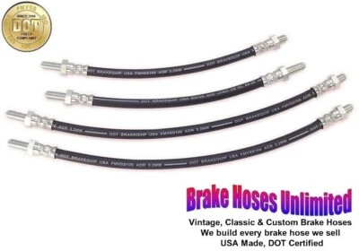 JUEGO MANGUERA FRENO GOMA Triumph Stag 1970 1971 1972 1973 1974 1975 1976 1977 Foto 1 de 2