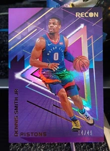 2020-21 Panini Recon #33 Dennis Smith Jr #'d/49 Holo Purple Basketball Card  - Picture 1 of 2