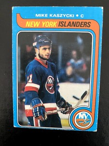 Mike Kaszycki 1979-80 O-Pee-Chee Hockey OPC #87 New York Islanders