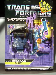 NEW 1987 Hasbro Transformer Terrocon Blot - Picture 1 of 19