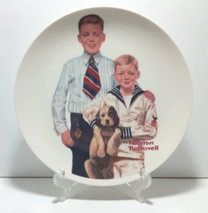 Norman Rockwell Sunday Best Collector Plate Knowles 1982 - Picture 1 of 4