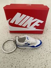 NIKE AIR MAX 1 86 OG-(ROYAL)-3D SNEAKER KEYCHAIN WITH BOX