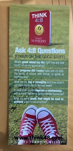 THINK 4:8 BOOKMARK - Imagen 1 de 1