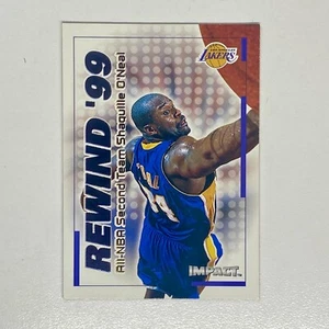 1999-00 Skybox Impact - Rewind '99 #22 RN Shaquille O'Neal - Picture 1 of 2