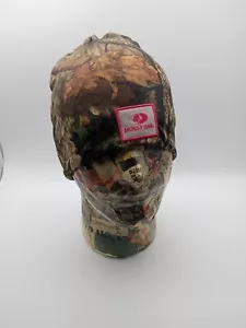 Mossy Oak Women's Camo Lined Beanie Pink Logo - Picture 1 of 8