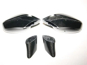 FR Racing Real Carbon Fiber Mirror housing case (RHD) fit for Ferrari 458 Italia - Picture 1 of 6
