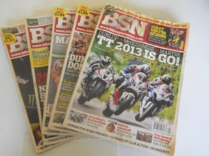 Five BSN (BIKE SPORT NEWS) MAGAZINE NO 29 - 33 May, June and July 2013 - Picture 1 of 6